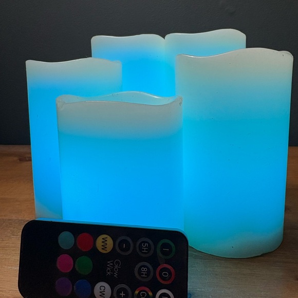 LED Flameless Candles with Remote Control - Picture 5 of 12